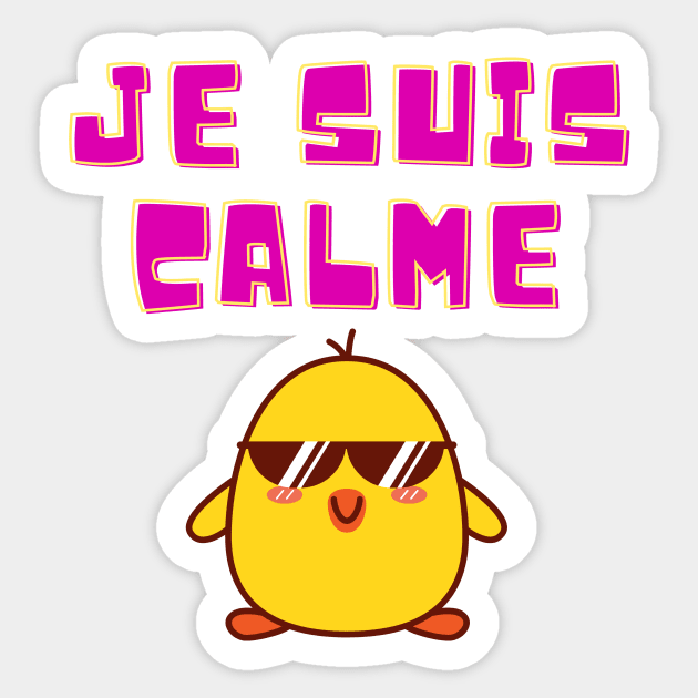 Be Calm Sticker by DaisyJamesGA